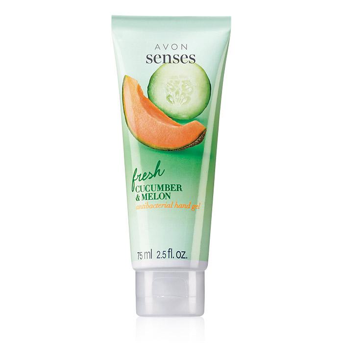 avon shield yourself, avon senses, antibacterial hand gel, cucumber melon, avon defense, avon super sale clearance